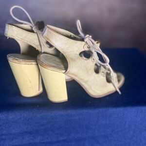 Charlotte Russe Cream Sandals Chic Style